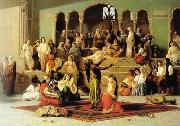 unknow artist, Arab or Arabic people and life. Orientalism oil paintings  259